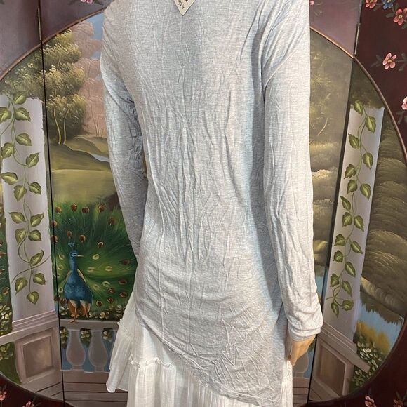 Haute Hippie Long Sleeve Hi Lo Tee NWT XS - Picture 4 of 4